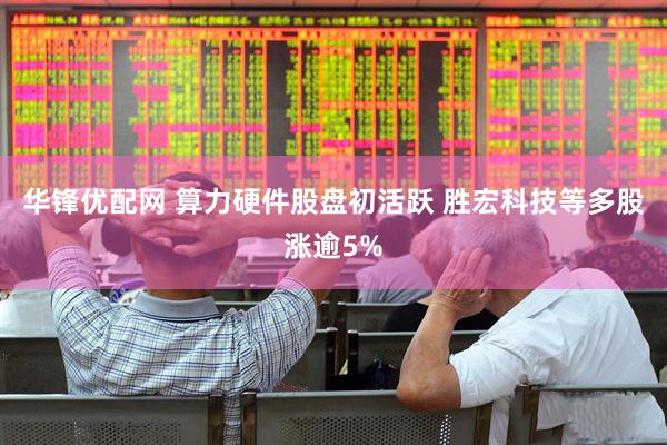 华锋优配网 算力硬件股盘初活跃 胜宏科技等多股涨逾5%