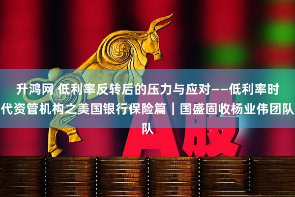 升鸿网 低利率反转后的压力与应对——低利率时代资管机构之美国银行保险篇｜国盛固收杨业伟团队