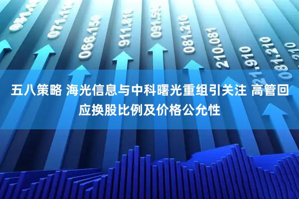 五八策略 海光信息与中科曙光重组引关注 高管回应换股比例及价格公允性